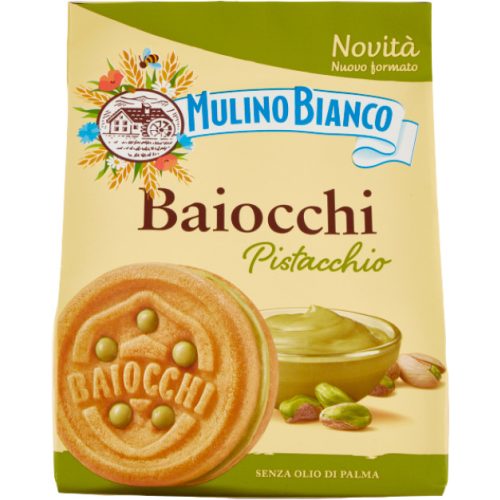 Mulino Bianco Baiocchi pisztáciás keksz 240g